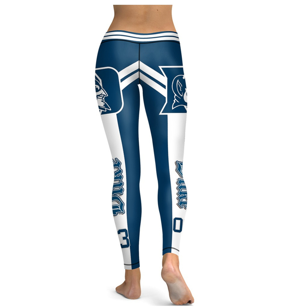 Duke Blue Devils NCAA College Leggings - Picture 4 of 4